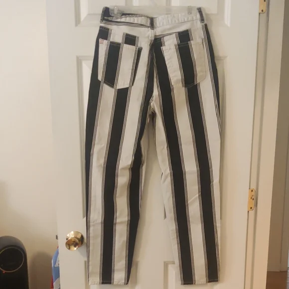 BDG Urban Outfitters Black and White Striped Jeans - Picture 3 of 3
